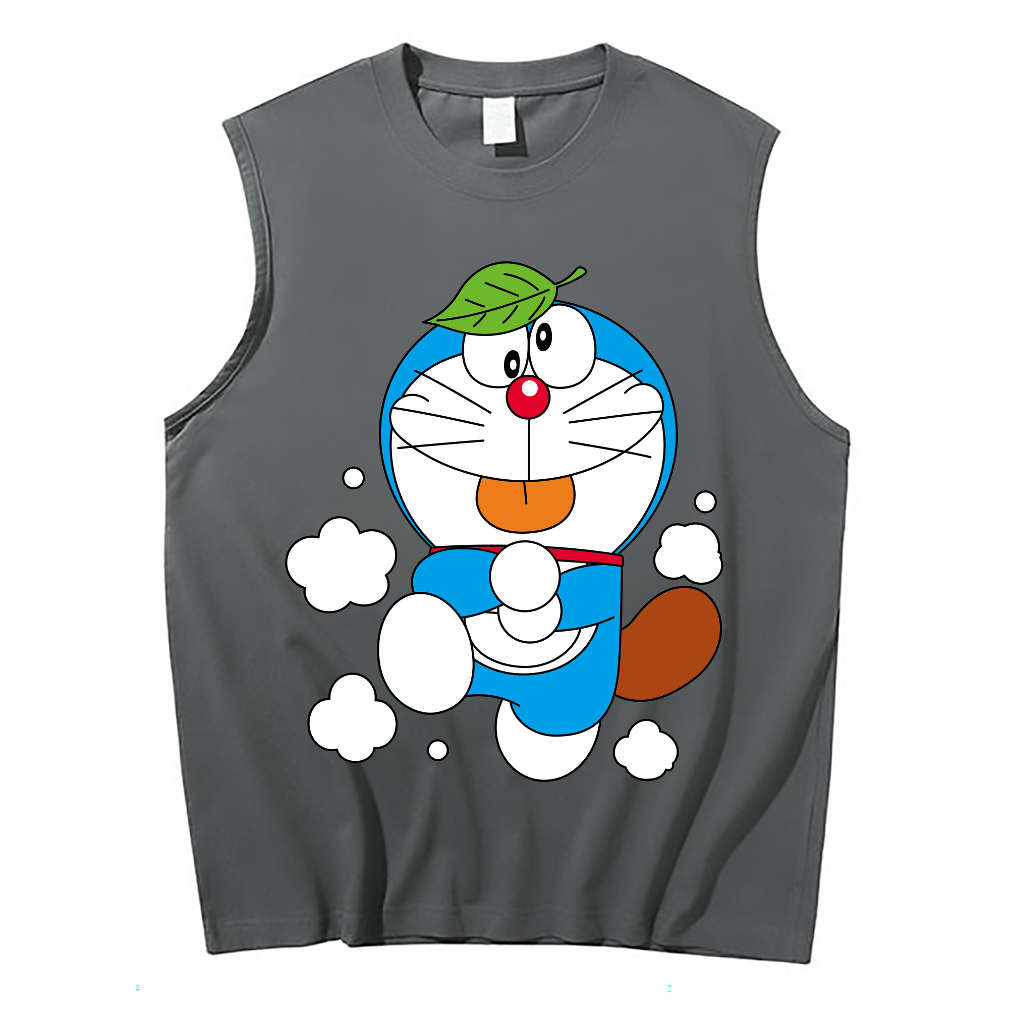 （画像用） ドラえもん Doraemon コットン100％タンクトップ（フロントプリント）